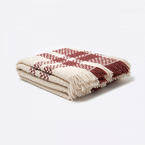 Grace Blanket Red Check