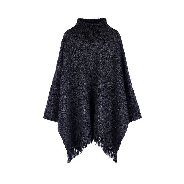 Palermo Poncho Charcoal