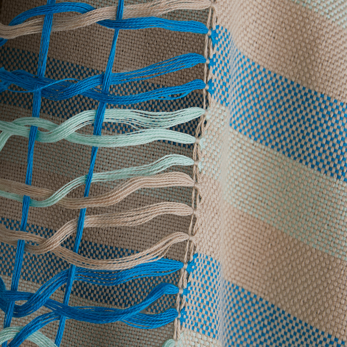 Cali Cotton Kaftan  Striped