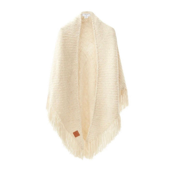 Santa Shawl Cream